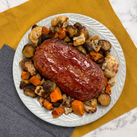 Cranberry Glazed Mom's Meatloaf