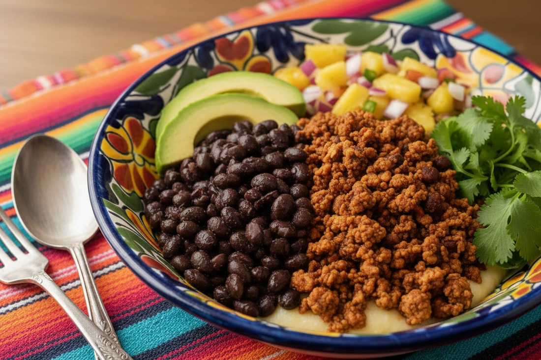 Tamale Polenta Bowl