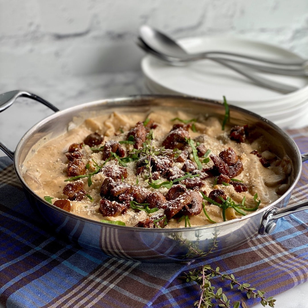 Mushroom Skillet Lasagna
