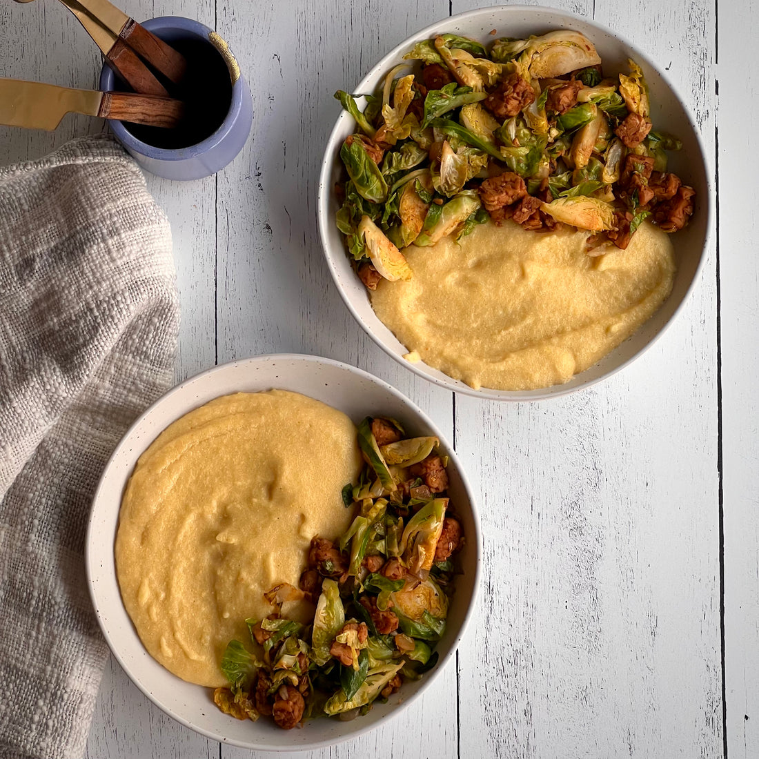 Winter Brussel Sprouts Hash Bowl